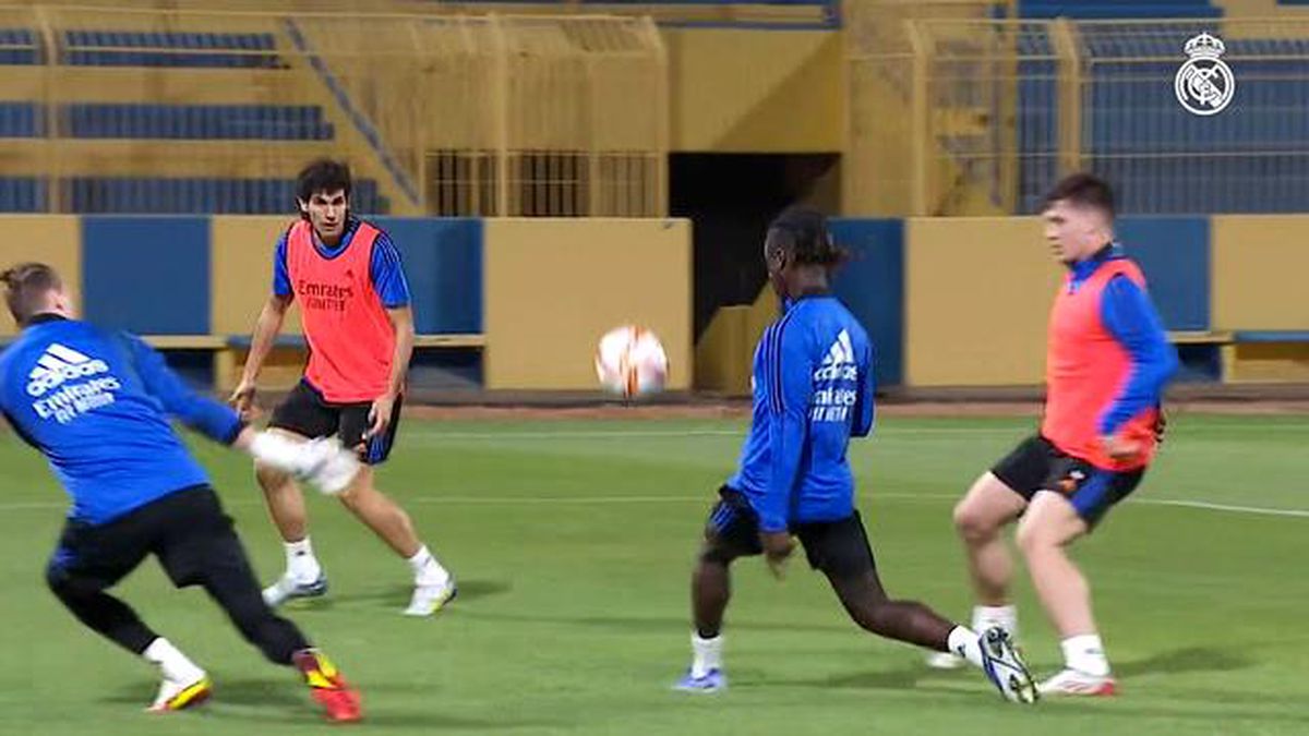 Eduardo Camavinga İspanya Süper Kupa Finaline Hazırlanıyor