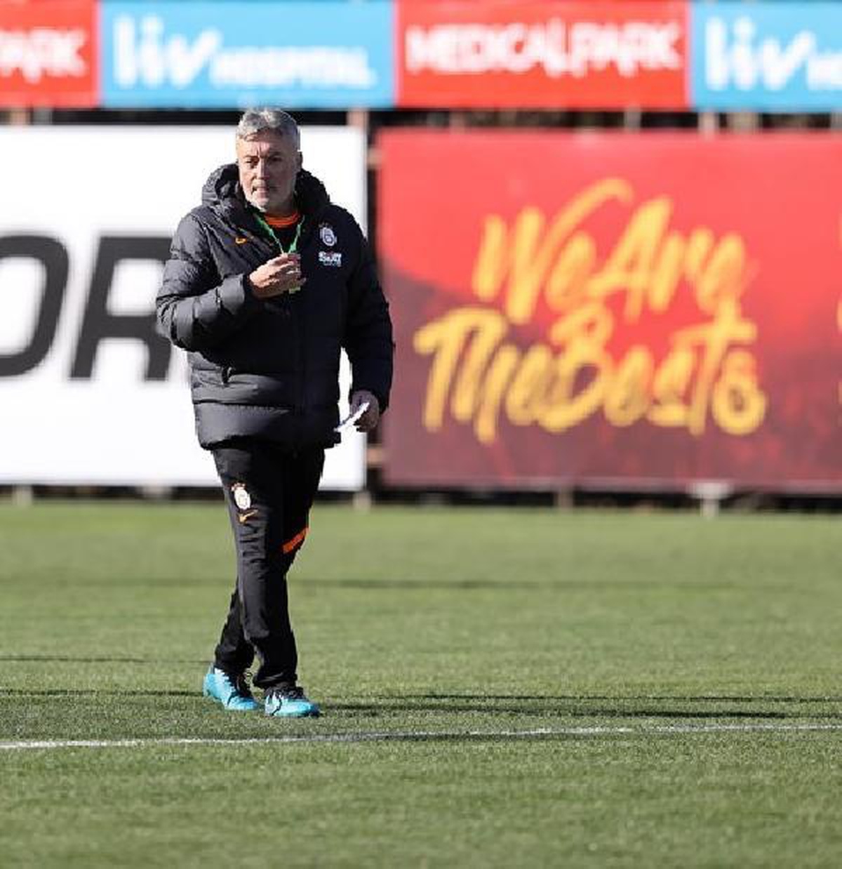 Galatasaray\'da Taylan ve Omar takımla birlikte çalıştı