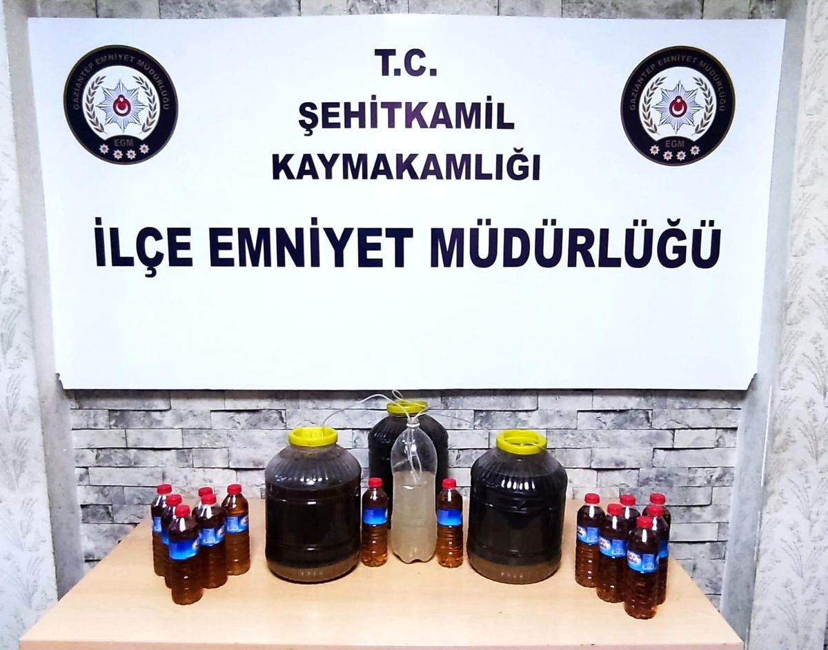Gaziantep\'te sahte içki operasyonu