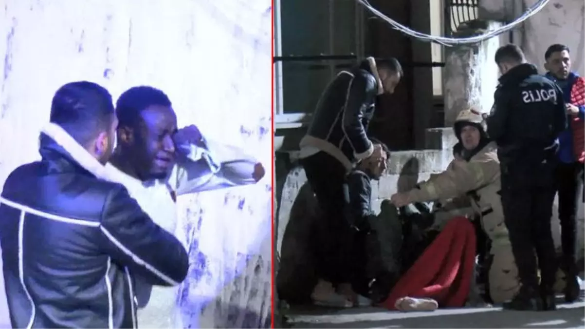 Yabancı uyruklu şahıslar husumetlilerinin evini ateşe verdi: Biri son anda kurtuldu, 4 yaralı var