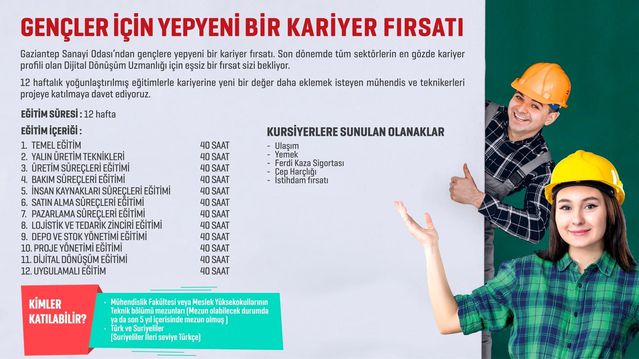  İstihdam İçin Dijital ve Yeşil Dönüşümün Desteklenmesi projesi başladı