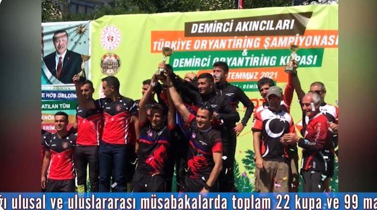 Jandarma Gücü Komutanlığı Spor Kulübü'nden 2021'de 22 kupa ve 99 madalya