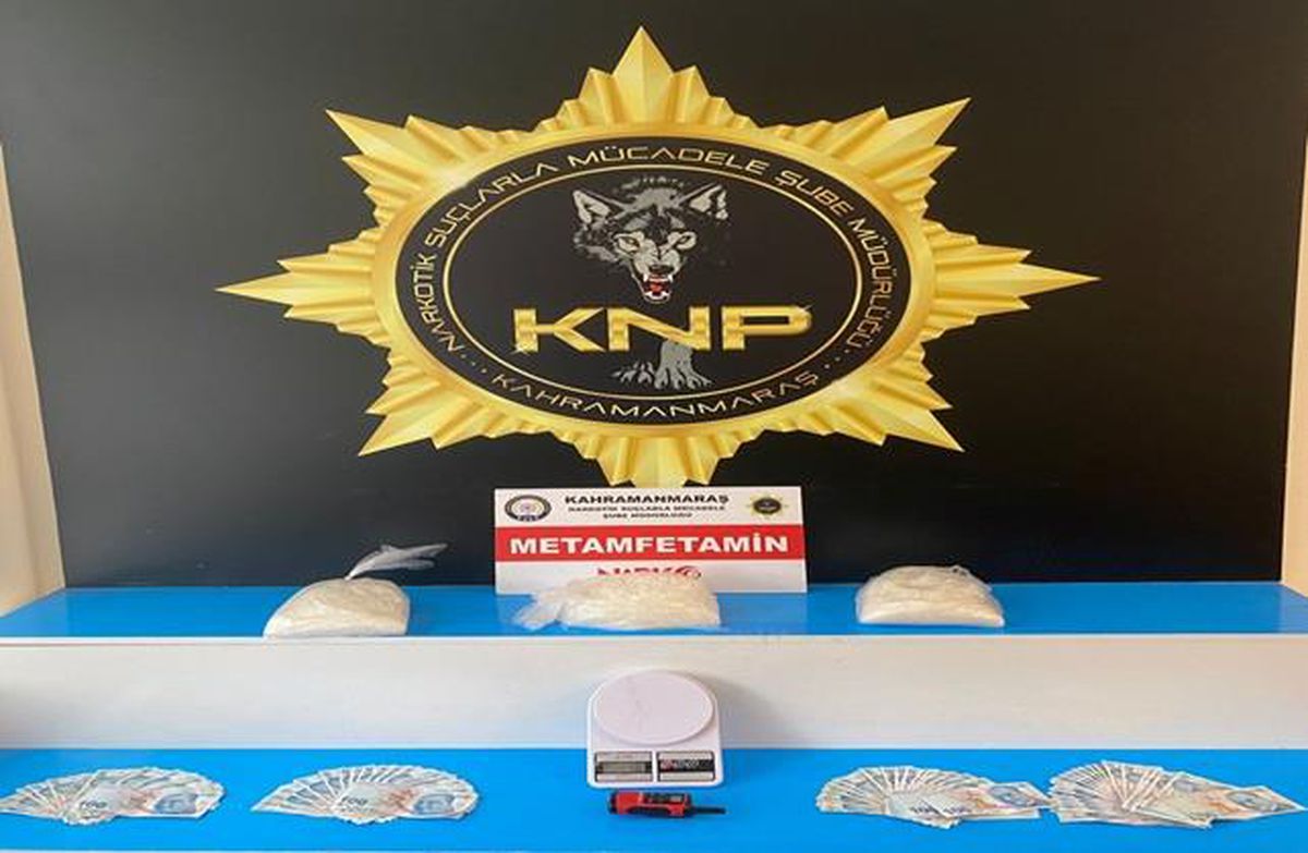 Kahramanmaraş\'ta iki haftada 3 kilo 127 gram uyuşturucu ele geçirildi