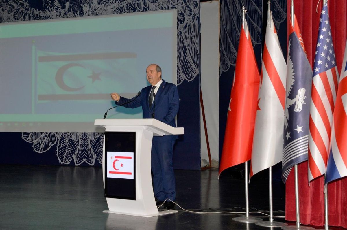KKTC lideri Tatar: "60 yıldan sonra iki devletin bir araya gelmesi mümkün olamayacak"
