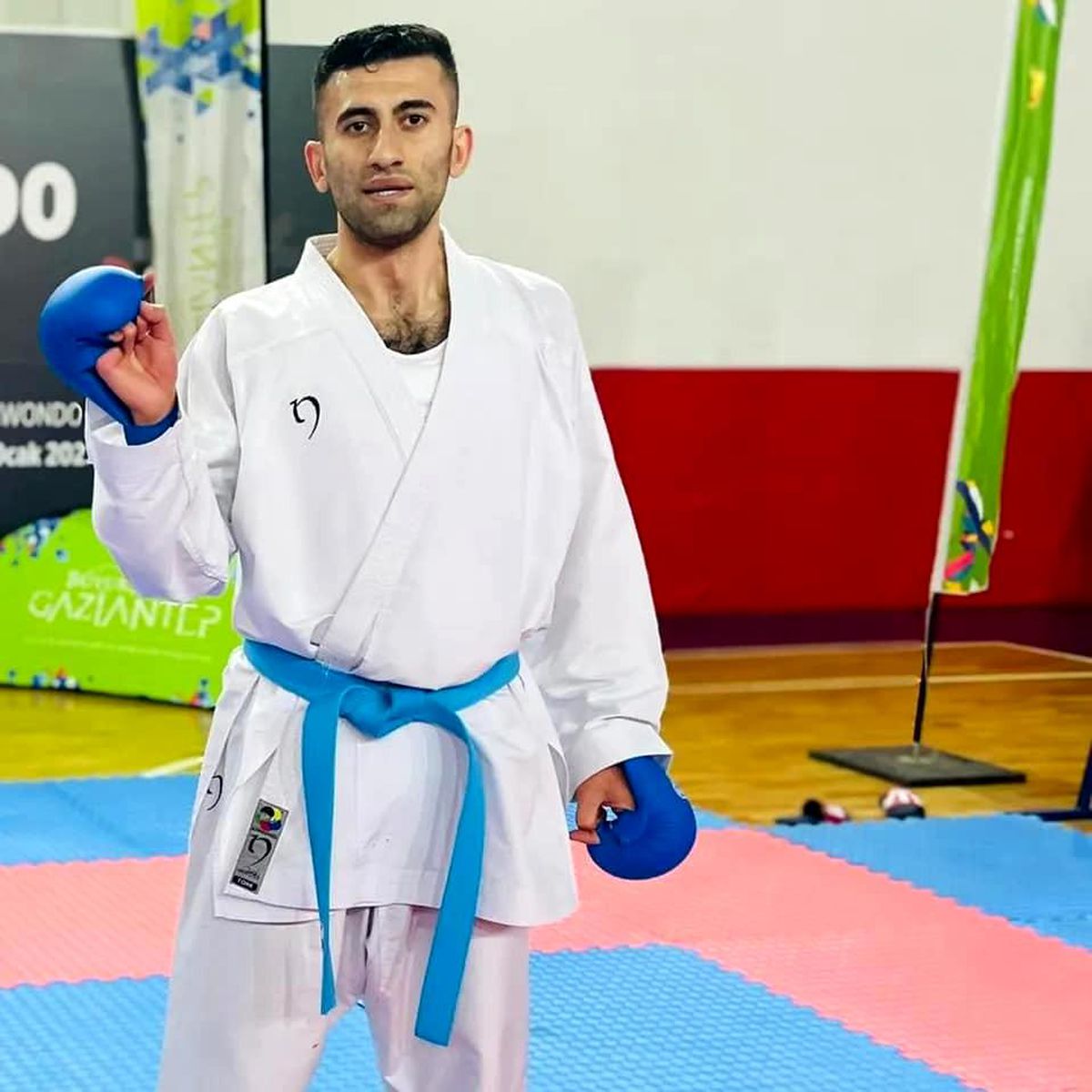 Son dakika spor: Milli karateci Kardeşler İşitme Engelliler Türkiye Şampiyonası\'nda altın madalya kazandı