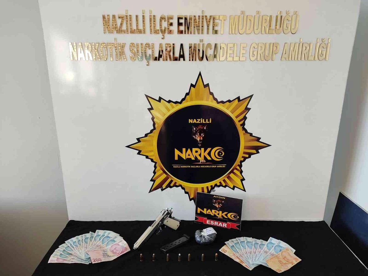 Nazilli\'de bir şahıs uyuşturucudan tutuklandı