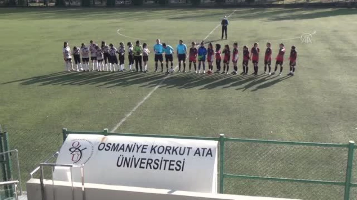 Okul sporları futbol grup müsabakaları başladı