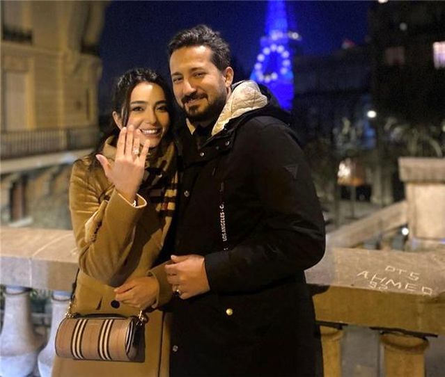 Paris'te romantik evlilik telifi