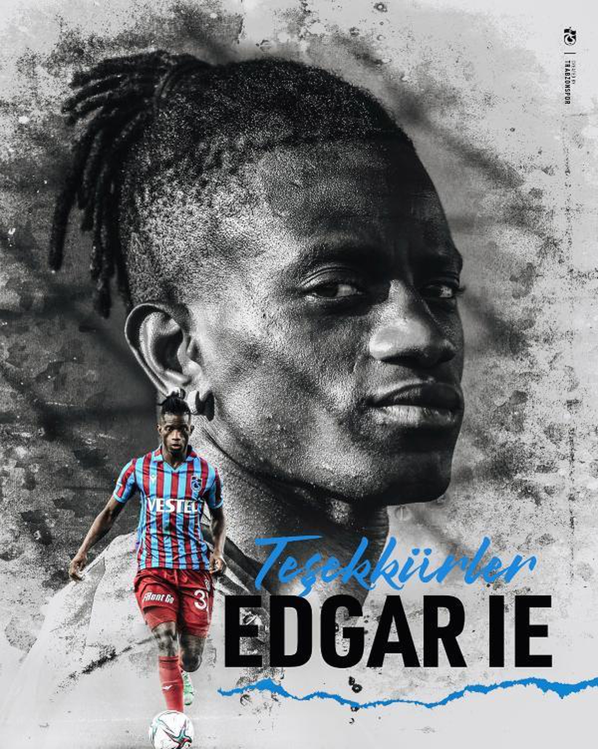 Trabzonspor\'da Edgar Ie ile yollar ayrıldı