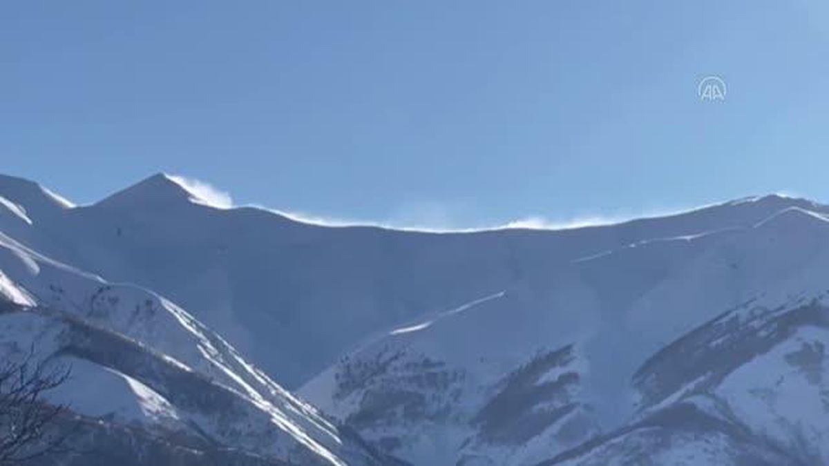 Yedisu ilçesinde tipi etkili oldu