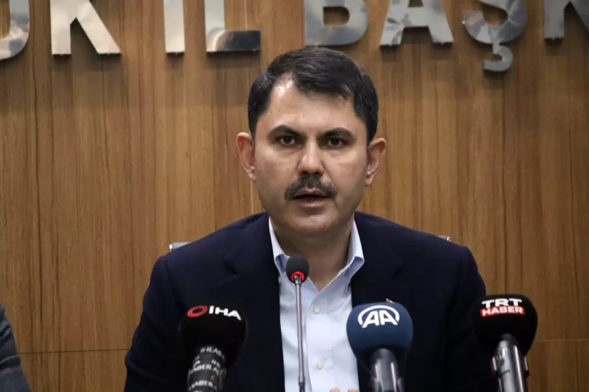 Bakan Kurum: "2023\'te Cumhurbaşkanımız yeniden başkan yapmak suretiyle gece gündüz çalışmaya devam edeceğiz"