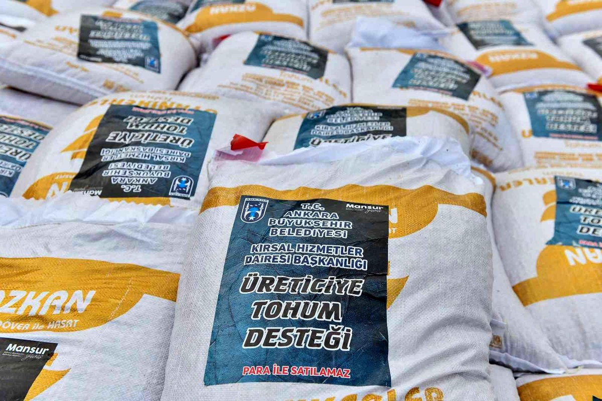 Ankara Büyükşehir Belediyesinden kadın çiftçilere destek