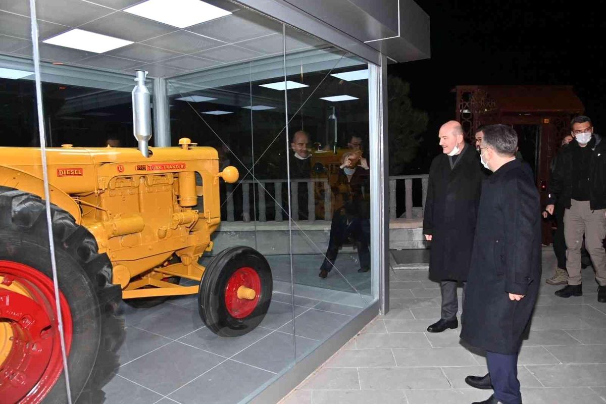 Son dakika haber! Bakan Soylu, Koçarlı\'da incelemelerde bulundu