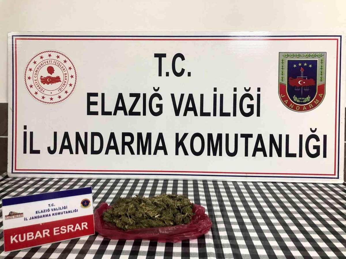 Elazığ\'da uyuşturucu operasyonunda 1 kişi yakalandı
