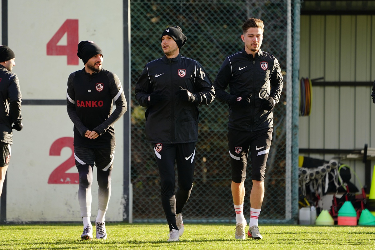 Gaziantep FK, Yeni Malatyaspor maçının hazırlıklarına başladı