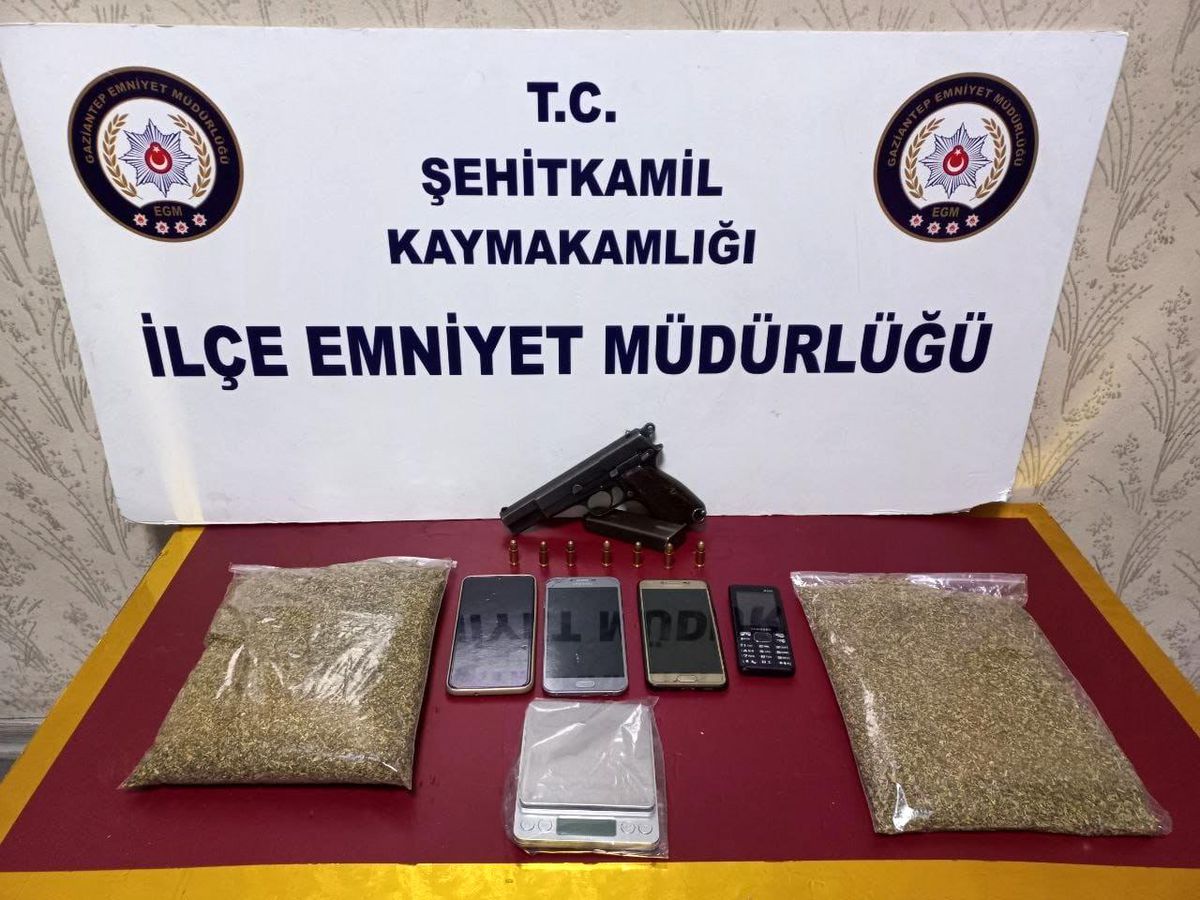 Gaziantep\'te 618 gram bonzai ele geçirildi