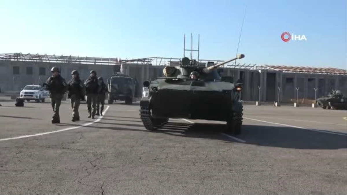 Kazakistan\'da görev yapan Rus askerlerinin ülkelerine dönüşü devam ediyor