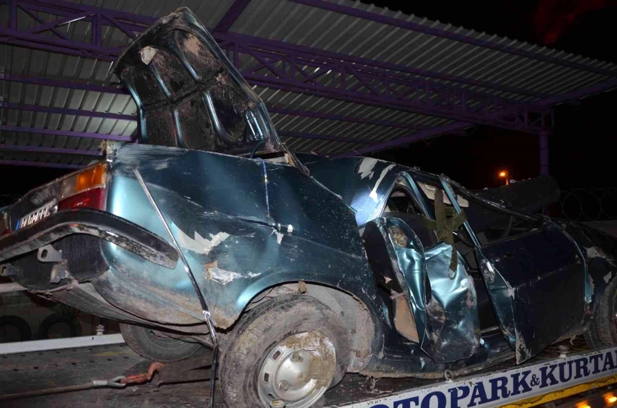 Konya\'da otomobil takla attı: 1 ölü, 3 yaralı