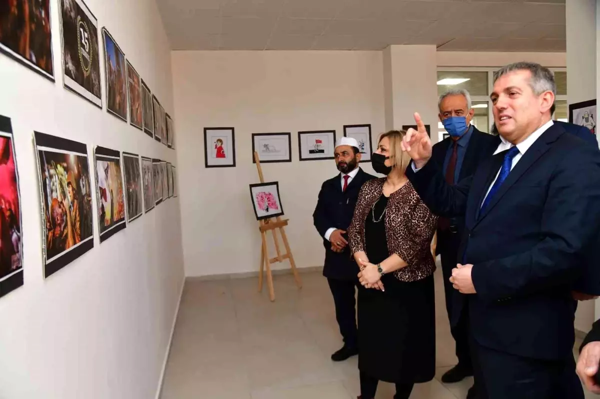 Son dakika haber | Mamaklı öğrencilerden 15 Temmuz Şehitlerine anma sergisi düzenlendi