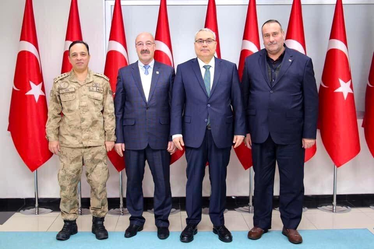Muş Damızlık Birliği Başkanı Aral\'dan Vali Gündüzöz\'e ziyaret