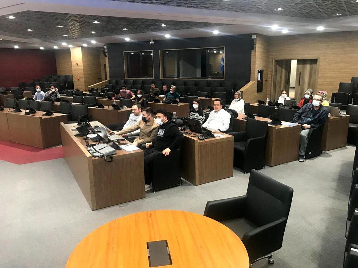 Netcad eğitimi tamamlandı