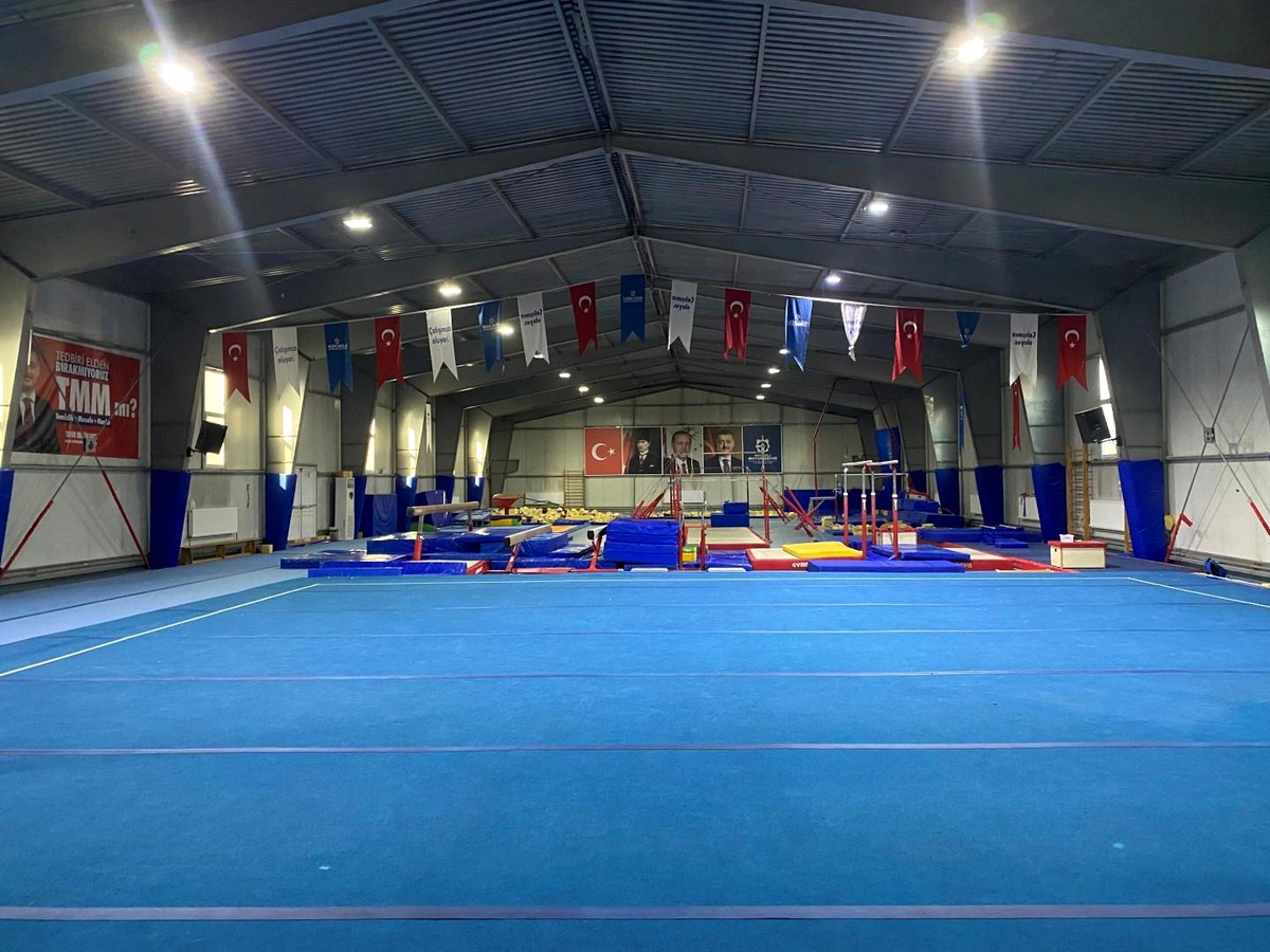 Olimpiyat şampiyonları bu salonda yetişecek