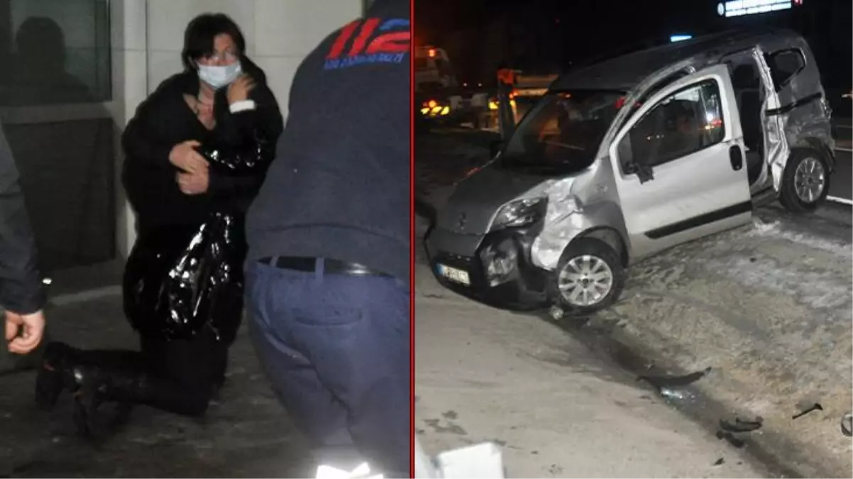 Kediye çarpmamak için manevra yapıp bariyerlere vurdu: 1 ölü, 3 yaralı