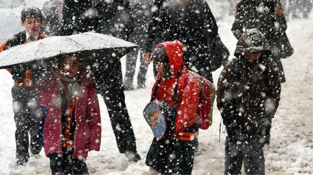 4 ilde eğitime kar arası! Yoğun yağışlar nedeniyle okullar bir gün kapalı kalacak