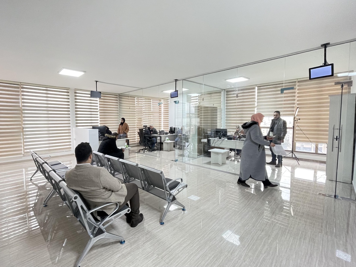 Filistin\'in Nablus kentinde Türkiye vizesi başvuru merkezi açıldı