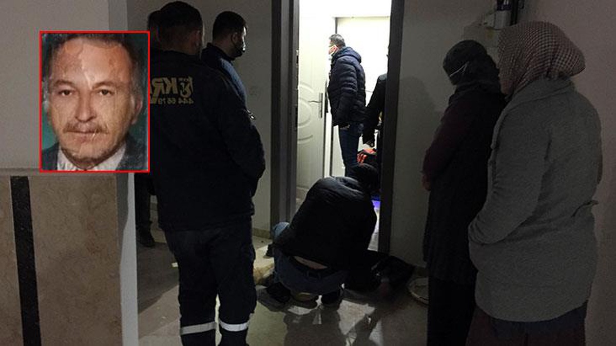 Kızı telefonlarına cevap vermeyince şüphelendi! Emekli astsubay lavabonun yanında ölü bulundu