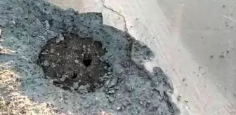 Mardin'de evin damına yıldırım düşmesi sonucu birçok ev eşyası yandı