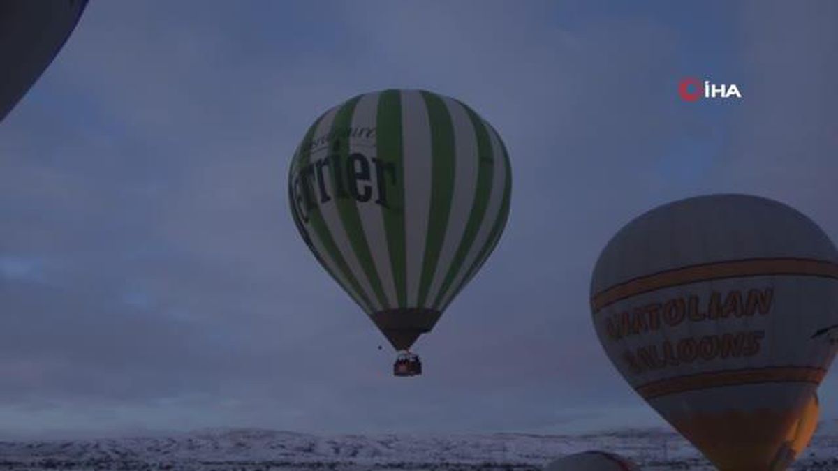 Sıcak hava balonları 8 günün ardından havalandı