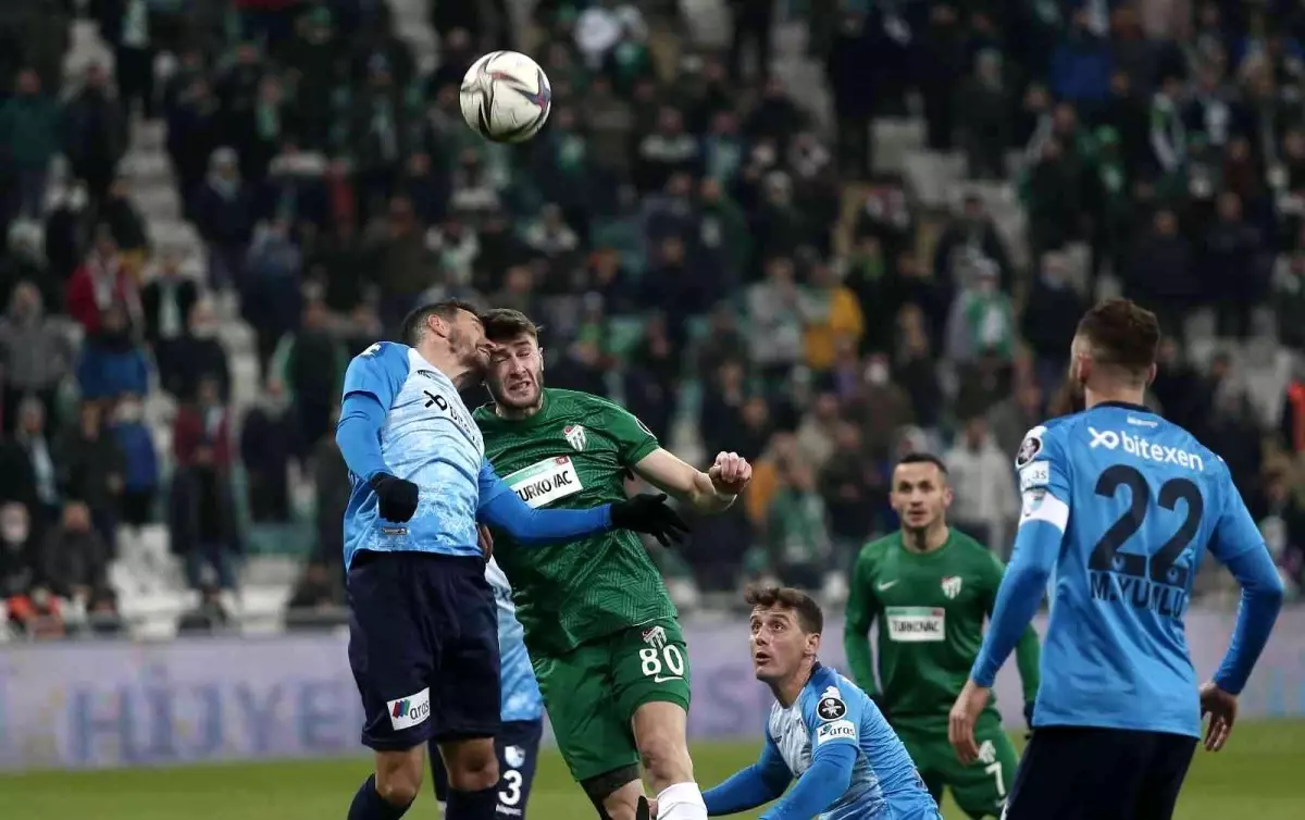 Spor Toto 1. Lig: Bursaspor: 0 Büyükşehir Belediye Erzurumspor: 0