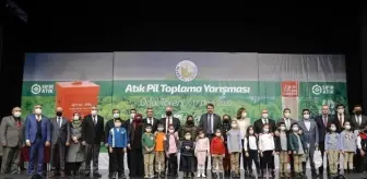 10 ton atık pil toplandı, ödüller sahiplerini buldu
