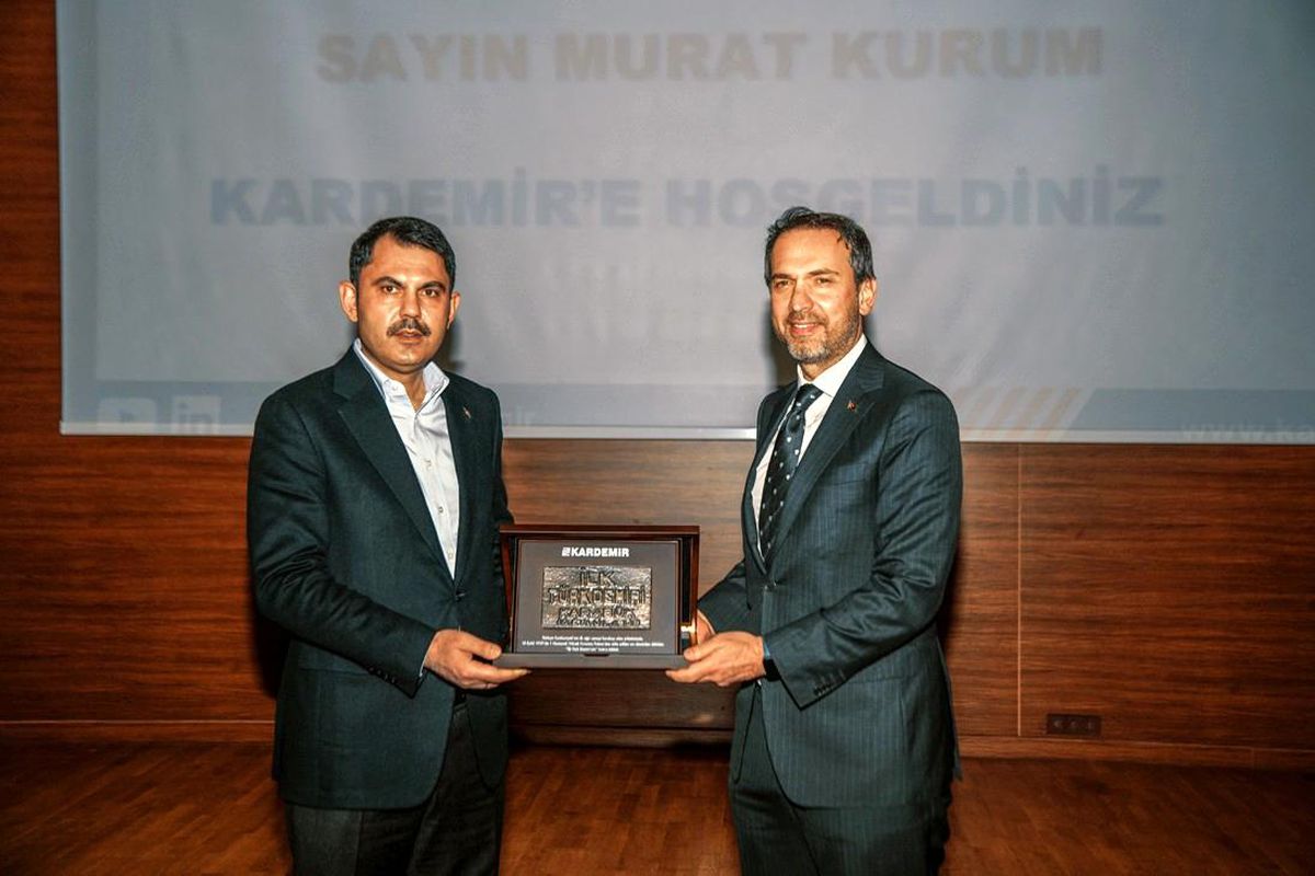 Bakan Kurum, "KARDEMİR geçmişten bugüne kadar milletin gururu olmuştur"