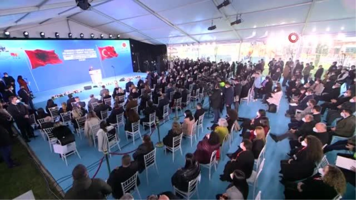 Son dakika haber! Cumhurbaşkanı Erdoğan, Arnavutluk\'taki deprem konutlarının teslim törenine katıldı