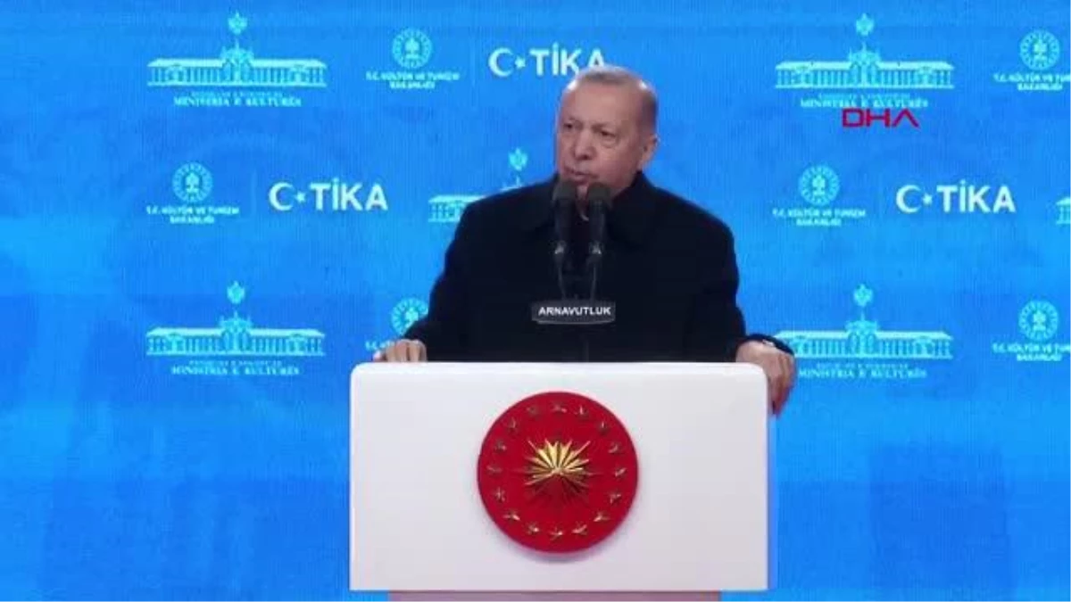 Son dakika haberleri | Cumhurbaşkanı Erdoğan, Ethem Bey Camii açılışına katıldı-1