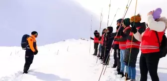 Emniyet ekiplerine arama kurtarma eğitimi drone ile görüntülendi