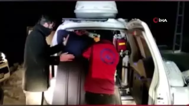 Son dakika haberi... Hamile kadın 6 saatte hastaneye ulaştırıldı