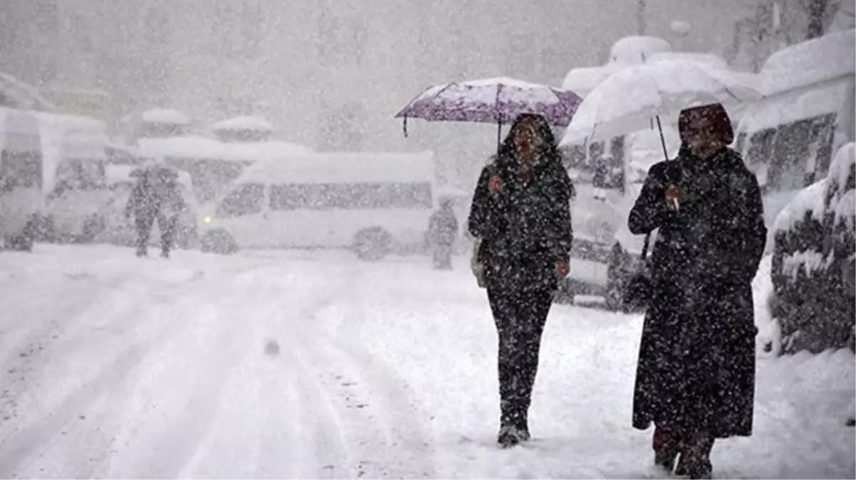 Meteoroloji'den 19 ile turuncu kodlu uyarı! Kuvvetli kar yağışı geliyor