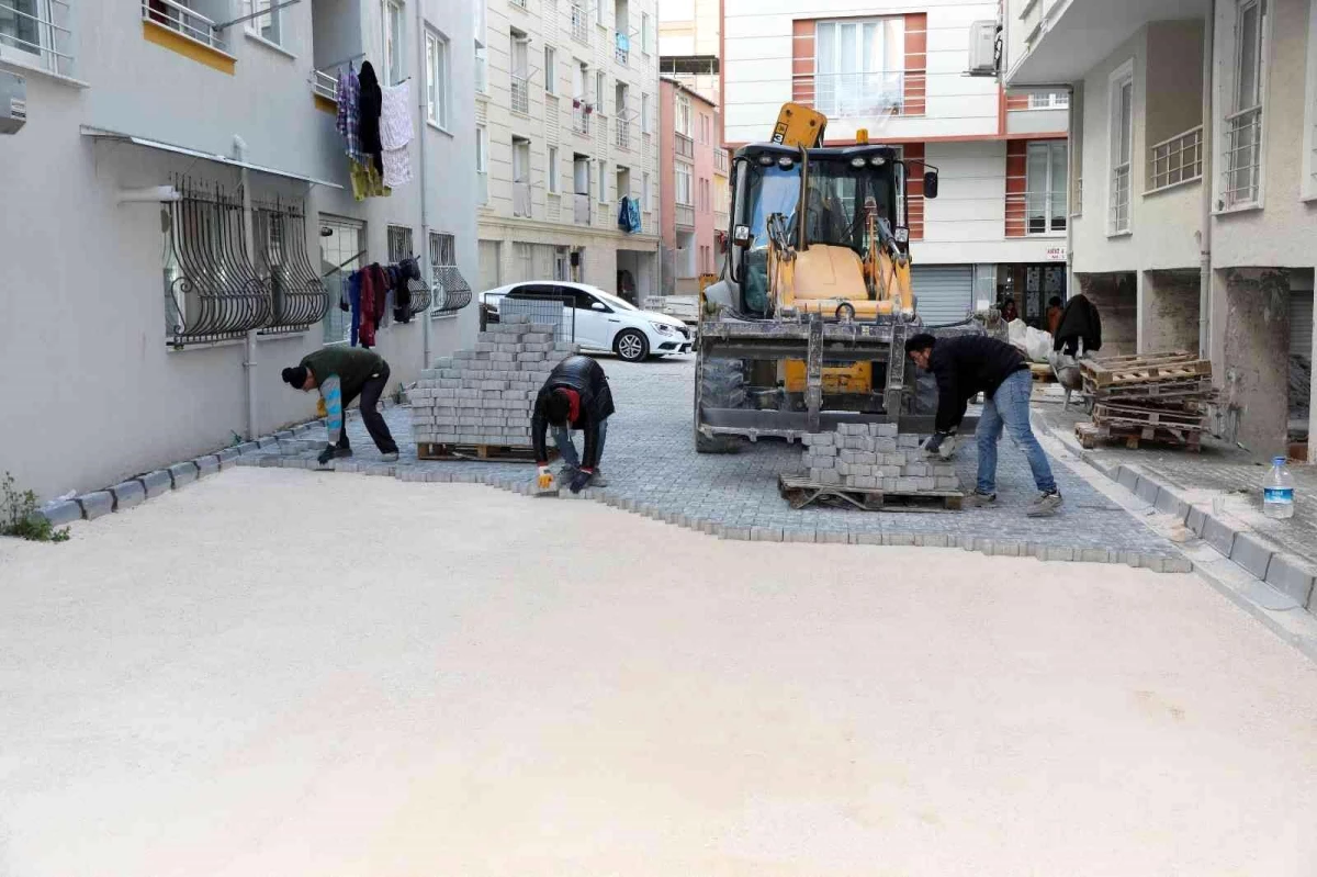 Mudanya\'ya parke yol çalışmaları devam ediyor