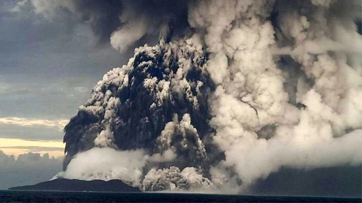 Tonga\'daki yanardağ faciasının tespiti yapılacak! Etkilenen kişi sayısı çok yüksek