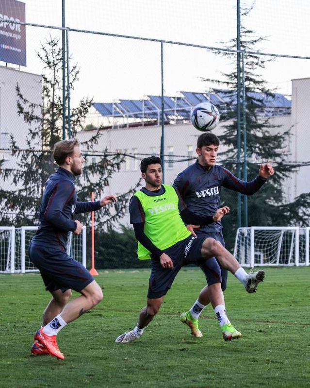 Trabzonspor'da Djaniny ve Trondsen idmana çıktı