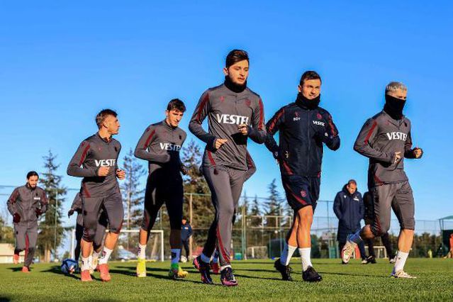 Trabzonspor'da Djaniny ve Trondsen idmana çıktı