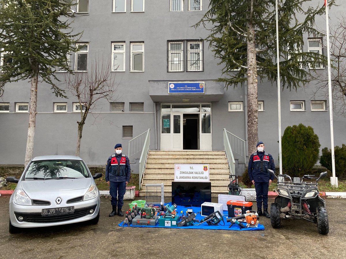 Zonguldak\'ta iki hırsızlık şüphelisi tutuklandı