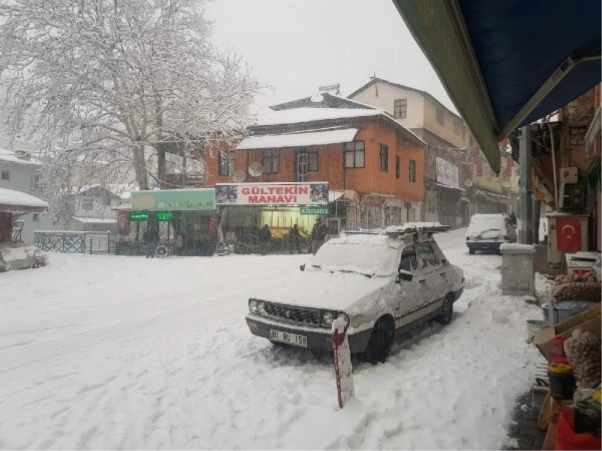 Adana\'nın 3 ilçesinde yoğun kar yağışı