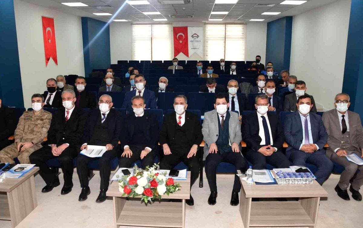Adıyaman\'da 2021 yılı bağımlılıkla mücadele çalışmaları değerlendirildi