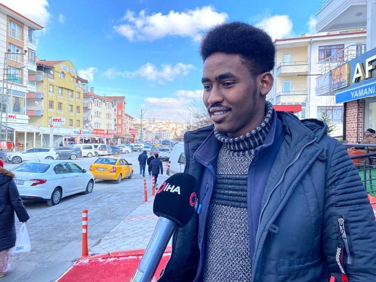 Ankara ayazı Başkentin Afrikalılarını vurdu