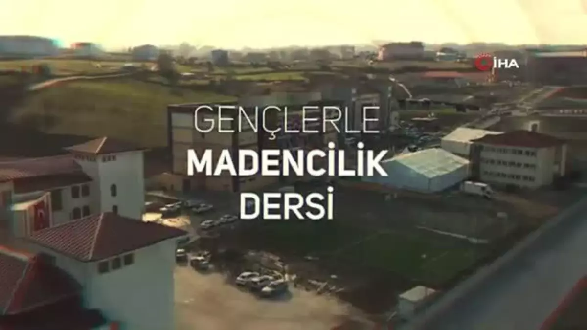 Bakan Dönmez\'den "madencilik" dersi