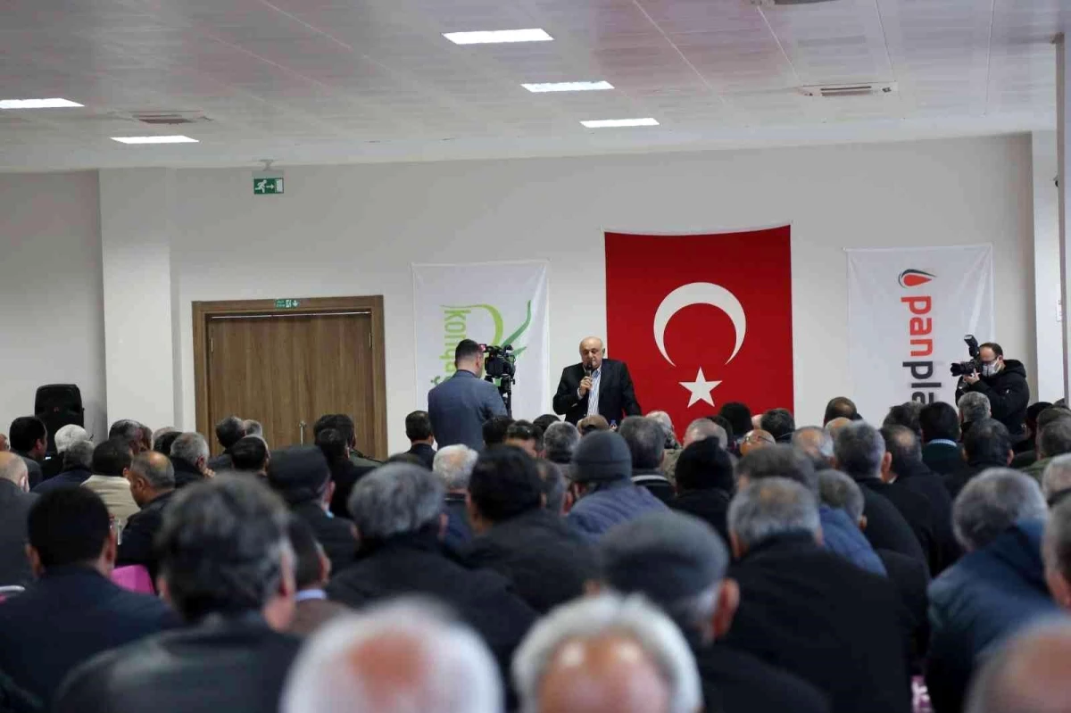 PANKOBİRLİK Başkanı Erkoyuncu, çiftçilerle istişare toplantılarına devam ediyor